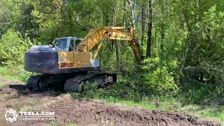 В наявності вживаний гусеничний екскаватор NEW HOLLAND E215 . Коротка демонстрація основних функцій