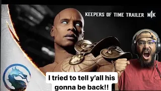 Mortal Kombat 1 - Official Keepers of Time Trailer Reaction. GERAS IS BACK I KNEW IT!!!!