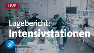 Bundespressekonferenz mit Medizinern zur aktuellen Covid-19-Lage auf deutschen Intensivstationen