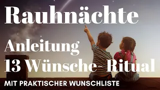 Rauhnächte | 13 Wünsche Ritual | Praktische Anleitung | zu spät? Was du jetzt noch tun kannst!