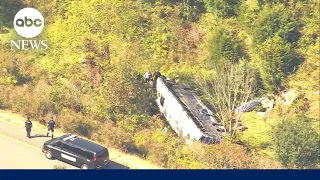 Bus carrying students to band camp overturns in New York | ABCNL