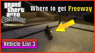 Where to get Freeway | GTA San Andreas Definitive Edition