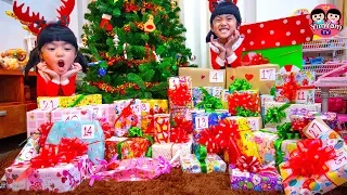 หนูยิ้มหนูแย้ม | แกะของขวัญปีใหม่ Happy New Year 2019 and Opening Presents