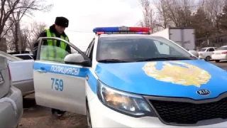 Видеожетоны помогают полицейским Шымкента