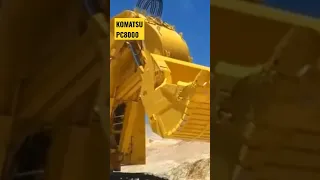 KOMATSU PC8000 #mining #excavator #technology