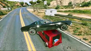 DestructionNation! GTA 5 100 Tons Super Mercedes G-Wagon Rampage HD Grand Theft Auto V