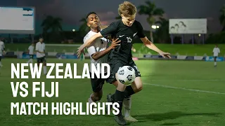 New Zealand vs Fiji | OFC U-17 Championship | 25 January 2023