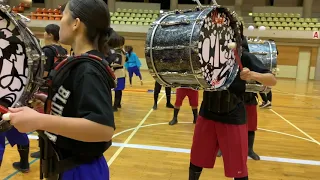 2018「壬生の狼」DrumlineRehearsal PartⅡ
