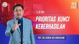 ONLINE SERVICE || Pdt. Dr. Rubin Adi Abraham ||  11 Februari 2024