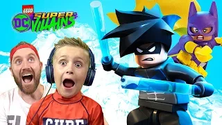 Lego DC Super-Villains vs Nightwing and Batgirl | KidCity