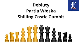 Nauka szachów #55 Pułapka w Partii Włoskiej  Shilling Costic Gambit