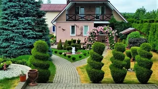 Примеры благоустроенных загородных участков / Examples of landscaping a suburban area