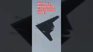 Russia stealth drone  s-70 hunter b (охотник) #stealth #drone #бпла