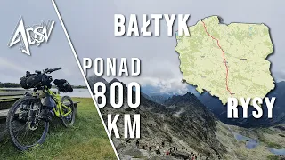 Over 800KM on a bike (Ustka Zakopane Rysy) My Greatest Adventure!