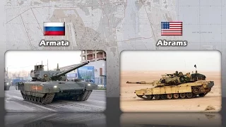 T-14 Armata vs M1 Abrams | Russia or USA | That's your best main battle tank? (MBT)