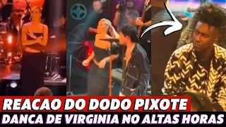 Dodô do Pixote viraliza com reação à dança de Virgínia e Zé Felipe no 'Altas Horas'