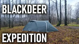 Трехместная кемпинговая палатка Blackdeer Expedition 3-4 местная Розыгрыш палатки с большим тамбуром