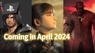 Don't Miss These PlayStation Games Releasing in April 2024