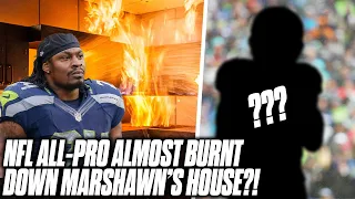 This NFL All Pro Almost BURNT DOWN Marshawn Lynch's House!