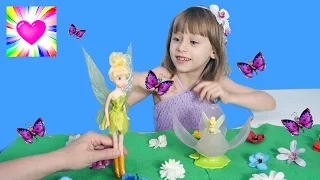 ФЕЯ ДИНЬ ДИНЬ  Распаковка Рождение Динь Сказка для Детей Tinker Bell Обнимашки с Машей