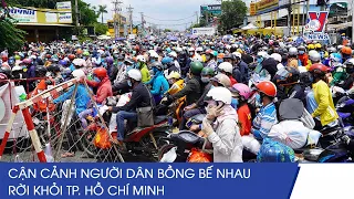 Nhìn Lại Hình Ảnh Đầy Xót Xa Người Dân Bồng Bế Rời Tp. Hồ CHí Minh Về Quê Giữa Đêm - VNEWS