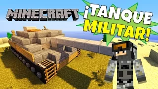 Minecraft: Como hacer un Tanque (Tank), Super Tutorial, Sin Mods.