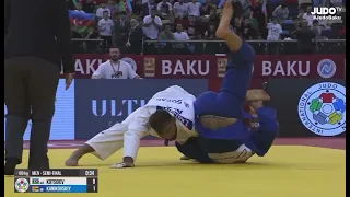 KANIKOVSKIY Matvey -100kg comes to Final at Judo Grand Slam Baku 2023 #judo