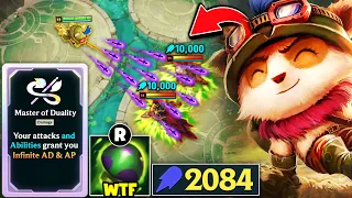 When Teemo gets INFINITELY scaling AP in Arena Mode... (2000 AP TEEMO SHROOMS)