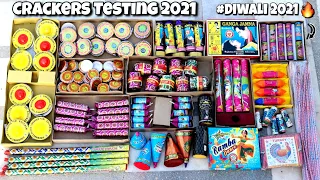 Testing Diwali Crackers | Testing Crackers 2021 | Diwali Stash Testing