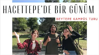 Hacettepe Üniversitesi'nde Bir Günüm | Kampüs Turu, Sosyal Ortam #yks #vlog #dailyvlog