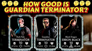MK Mobile. I Played with Guardian Terminator in Faction Wars. This Is What I Think. IS HE WORTH IT?