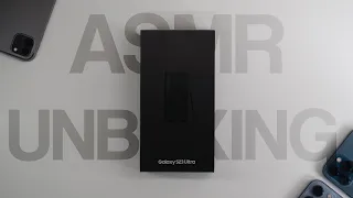 Samsung S23 Ultra ASMR Unboxing