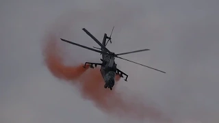 Czech Mi-24 display Radom Airshow 2015