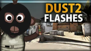 CS:GO - Essential Dust2 Flashes