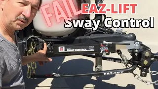 Sway Controller Fail. How To Adjust EAZ-LIFT Sway Control and Repair Failed Damage.