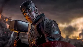 Captain America Lifts Thor’s Hammer | Avengers: Endgame (2019) Clip 4k