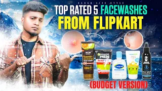 Rating BEST FACE WASHES FROM FLIPKART (BUDGET VERSION 🔥)
