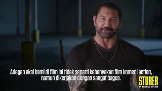 Stuber | Kata Dave Bautista tentang Iko Uwais