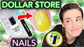 Dollar Store Nail Art Challenged (when the taco doesn't dry)