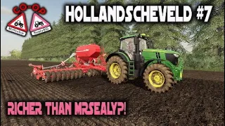 RICHER THAN MRSEALYP! HOLLANDSCHEVELD #7 Farming Simulator 19 PS4.