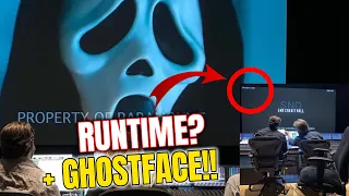 Scream 5 (2022) FULL Runtime Revealed? + First Look At GHOSTFACE!!