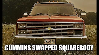 Squarebody Chevy Cummins Swap Walk Around