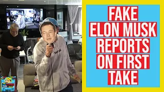 Fake Elon Musk provides Mad Dog First Take update | Dan Le Batard Show | @LeBatardShow