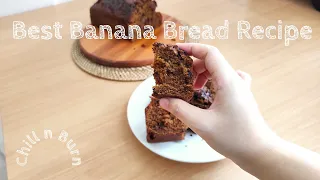 Super Moist Banana Bread | Chocochips Bread | Don't waste Overripe Bananas