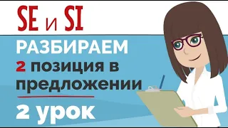 Употребление SE и SI в простом предложении | Вторая позиция в предложении | Практика