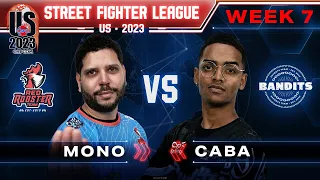 Mono (Dee Jay) vs. Caba (Guile) - Bo3 - Street Fighter League Pro-US 2023 Week 7