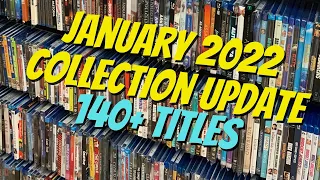 January 2022 Blu-ray + 4K + DVD Collection Update - 140+ Titles Added to the Collection