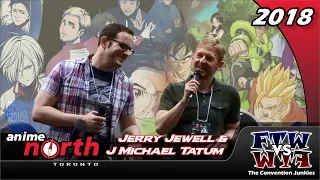 Yuri on Ice's Jerry Jewell & J Michael Tatum on the Art of Conversation - Anime North 2018