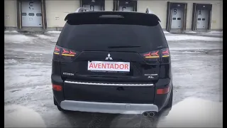 Mitsubishi Outlander 3.0, тюнинг задних фонарей