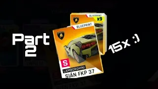 Asphalt 9-Pack Opening-Lamborghini Sián Fkp 37 #Part2